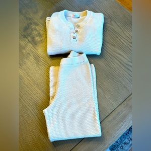 Free People Hailee Waffle Set (size XS)